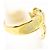 Autre Marque Anello a fascia in oro 18K con diamante D'oro - vista 3