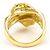 Autre Marque Anello a fascia in oro 18K con diamante D'oro - vista 4