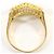 Autre Marque Ringband aus 18K Gelbgold mit Diamant Golden - Ansicht 3