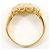 Autre Marque Ringband aus 18K Gelbgold mit Diamant Golden - Ansicht 3