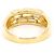 Autre Marque Ringband aus 18K Gelbgold mit Diamant Golden - Ansicht 4