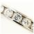 Autre Marque Platin-Diamant-Bandring - Ansicht 2
