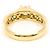 Autre Marque Anillo alianza en oro amarillo 18K con diamante Dorado - vista 4