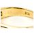 Autre Marque Anillo alianza en oro amarillo 18K con diamante Dorado - vista 5