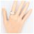 Autre Marque PT900 Platin-Diamant-Bandring - Ansicht 7
