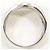 Autre Marque Platin-Bandring mit Diamant - Ansicht 3