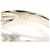 Autre Marque Platin-Bandring mit Diamant - Ansicht 6