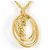 Autre Marque Collana in oro giallo 18K con diamante D'oro - vista 3