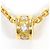 Autre Marque Collana in oro giallo 18K con diamante D'oro - vista 3