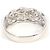Autre Marque PT900 Platin-Bandring mit Diamant - Ansicht 4