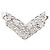 Autre Marque Platin-Bandring mit Diamant