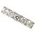 Autre Marque PT900 Platin-Bandring mit Diamant