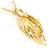 Autre Marque Collana in oro giallo 18K con diamante D'oro - vista 2