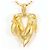 Autre Marque Collana in oro giallo 18K con diamante D'oro - vista 3