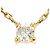Autre Marque Collana in oro giallo 18K con diamante D'oro