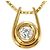 Autre Marque Collana in oro giallo 18K con diamante D'oro