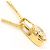 Autre Marque Collana in oro giallo 18K con diamante D'oro - vista 2