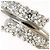 Autre Marque Platin-Diamant-Bandring - Ansicht 2