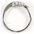 Autre Marque Platin-Diamant-Bandring - Ansicht 3