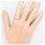 Autre Marque Platin-Diamant-Bandring - Ansicht 7