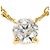 Autre Marque Collana in oro giallo 18K con diamante D'oro