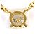 Autre Marque Collana in oro giallo 18K con diamante D'oro - vista 3