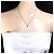 Autre Marque Collar de platino con colgante de diamante - vista 6