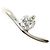 Autre Marque PT900 Platin-Ehering mit Diamant