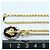 Autre Marque Collana in oro giallo 18K e platino con onice e diamante Nero D'oro - vista 5