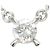 Autre Marque Platin-Halskette PT850 mit Diamant