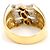 Autre Marque Anello fede in platino PT900 e oro giallo 18K con diamante D'oro - vista 4