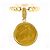 Autre Marque Goldbandring aus Gelbgold mit Diamant Golden - Ansicht 5