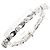 Autre Marque Bracciale con charm in platino PT850 e diamanti