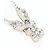Autre Marque Platinhalskette mit Diamant - Ansicht 2