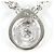 Autre Marque Platin-Halskette mit Diamant-Detail - Ansicht 3