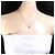 Autre Marque Platin-Diamant-Halskette - Ansicht 6