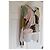 Kenzo Cárdigan de seda con estampado abstracto Castaño Rosa Beige Verde Gris - vista 3