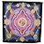 Hermès Foulard HERMES Carre 90 in Seta Blu Rosa Auth 198891 - vista 12