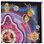 Hermès Foulard HERMES Carre 90 in Seta Blu Rosa Auth 198891 - vista 4