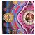 Hermès Foulard HERMES Carre 90 in Seta Blu Rosa Auth 198891 - vista 5