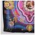 Hermès Foulard HERMES Carre 90 in Seta Blu Rosa Auth 198891 - vista 8