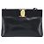 Borsa a tracolla Salvatore Ferragamo Vala in pelle nera e oro Auth 200983 Nero D'oro - vista 13