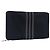 Hermès HERMES Fourre Tout Perth Wallet Cotton Black Silver Auth am12528A Nero Argento