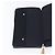 Hermès HERMES Fourre Tout Perth Wallet Cotton Black Silver Auth am12528A Nero Argento - vista 18