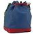 LOUIS VUITTON Borsa a tracolla Noe Epi Tricolor Blu Rosso Verde M44082 LV Auth 199974