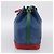 LOUIS VUITTON Borsa a tracolla Noe Epi Tricolor Blu Rosso Verde M44082 LV Auth 199974 - vista 4