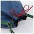 LOUIS VUITTON Borsa a tracolla Noe Epi Tricolor Blu Rosso Verde M44082 LV Auth 199974 - vista 6