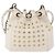 Borsa a tracolla BURBERRY Chain Purse Blue Label in pelle Bianca Auth 201916 Bianco - vista 13