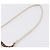 Borsa a tracolla BURBERRY Chain Purse Blue Label in pelle Bianca Auth 201916 Bianco - vista 9