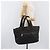 Borsa Tote CHANEL Cococoon Canvas Black Silver CC Auth bs36844 Nero Argento - vista 29